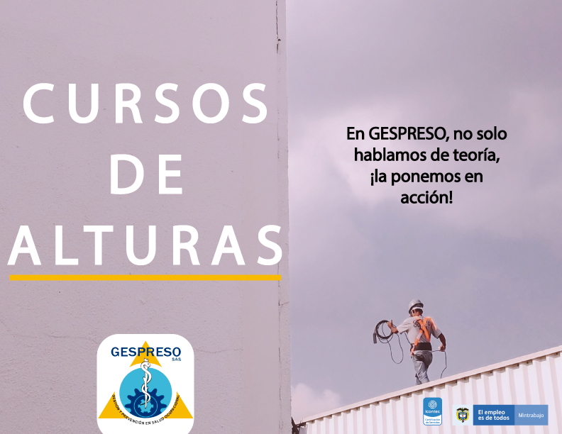 CURSOS DE ALTURAS CON EL 30% DE DESCUENTO ¡NO TE PIERDAS ESTA OPORTUNIDAD!